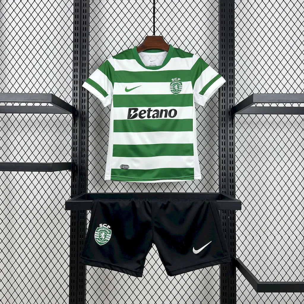 Kit Criança Sporting Principal 25-26