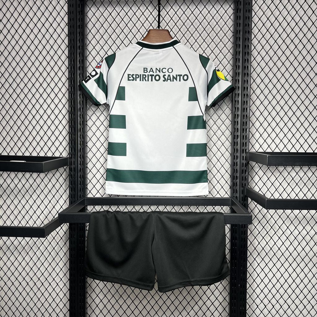 Kit Criança Sporting Retro 2002