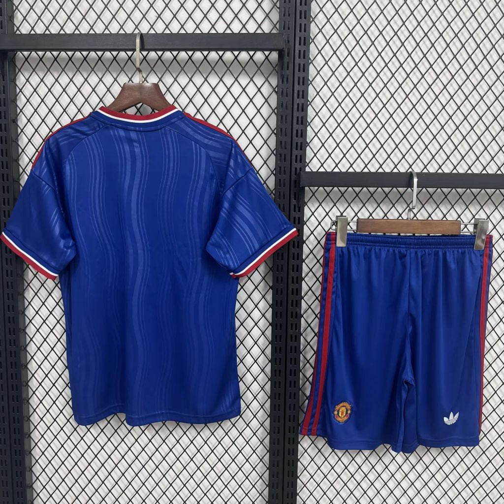 Manchester United Secundária Kit Criança 26-27
