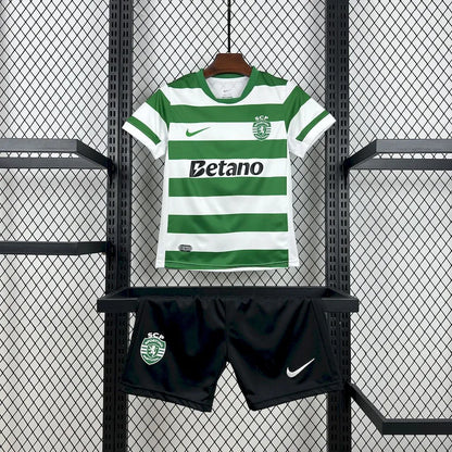 Kit Criança Sporting Principal 25-26
