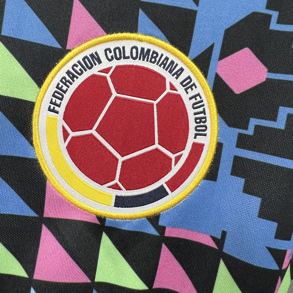 Colômbia - Camisola de Guarda-Redes Retro 1990