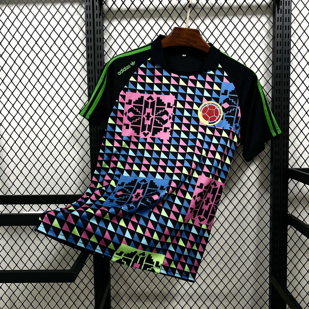 Colômbia - Camisola de Guarda-Redes Retro 1990