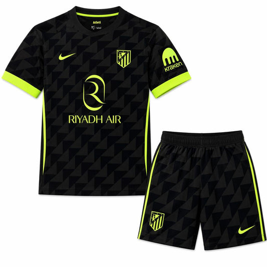 Atlético Madrid Secundária Kit Criança 26-27