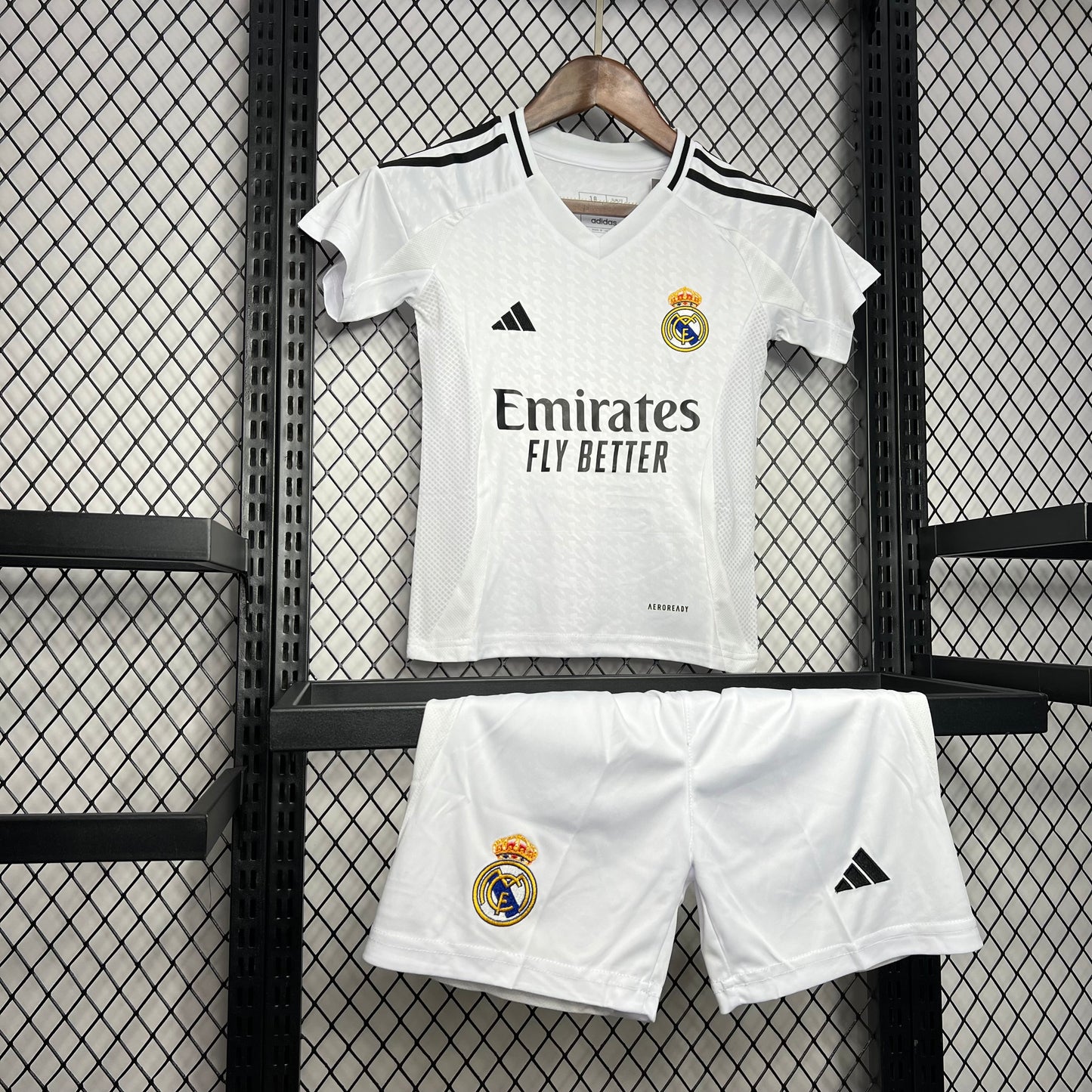 Kit Criança Principal Real Madrid 24-25
