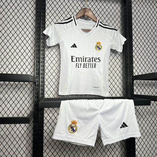 Kit Criança Principal Real Madrid 24-25