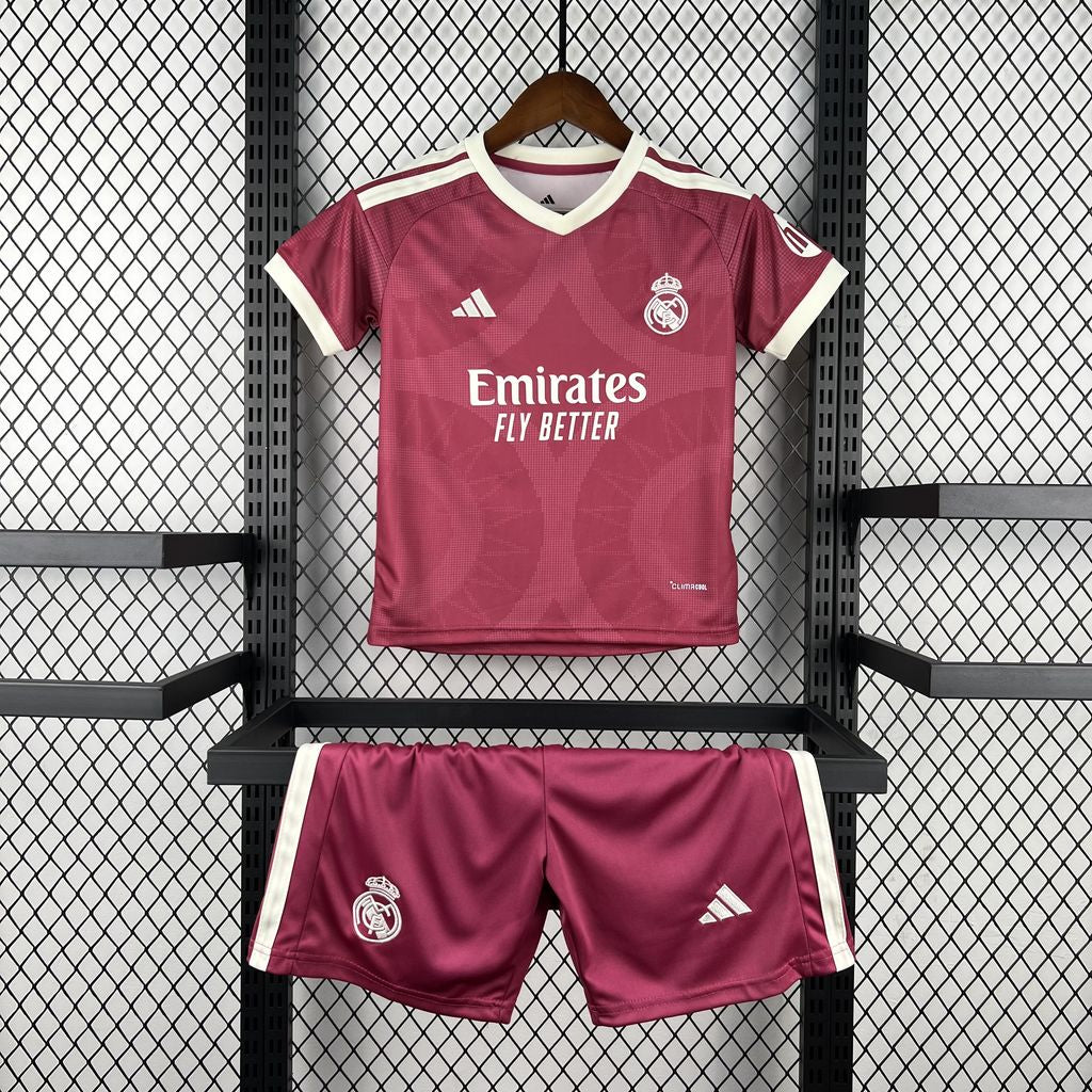 Real Madrid Alternativa Kit Criança 26-27