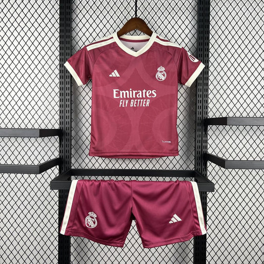 Real Madrid Alternativa Kit Criança 26-27