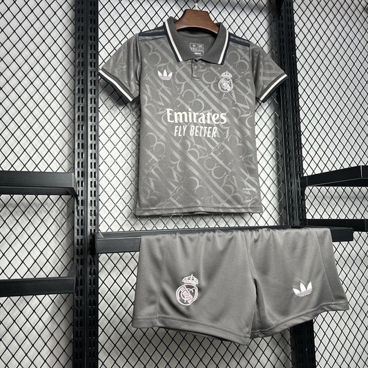 Kit Criança Alternativo Real Madrid 24-25