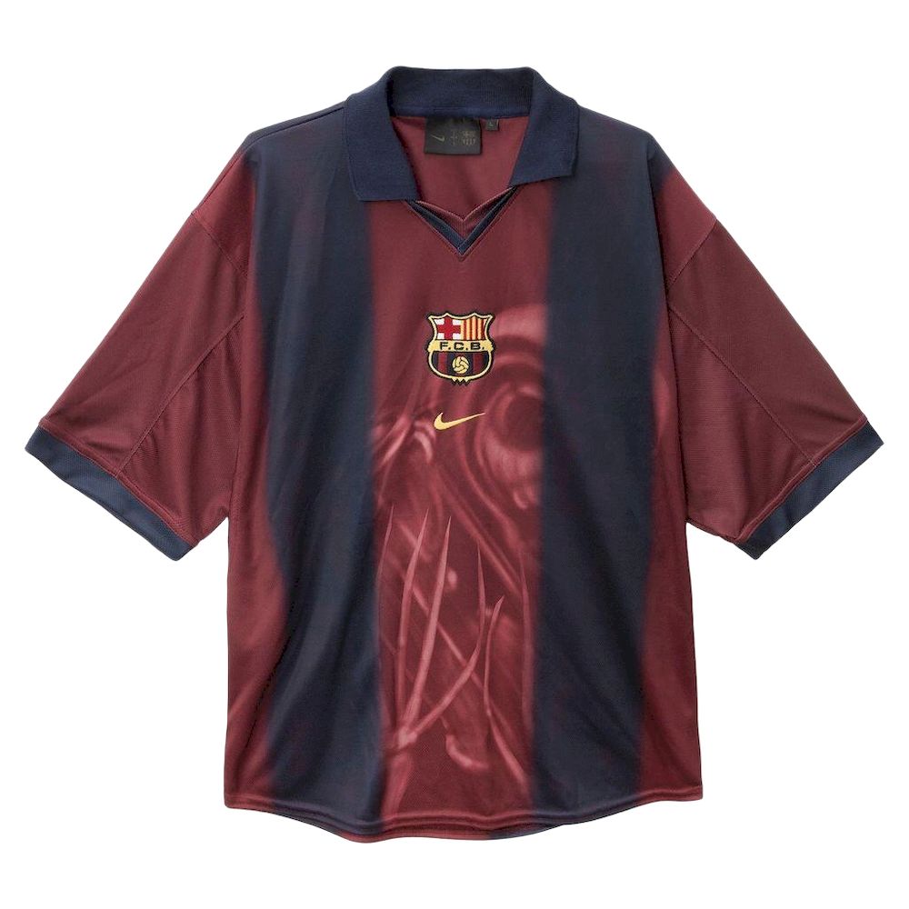 Edição Especial Barcelona Travis Scott Skeleton Jersey